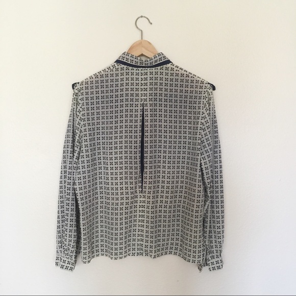 Vintage patterned button down - Picture 2 of 4